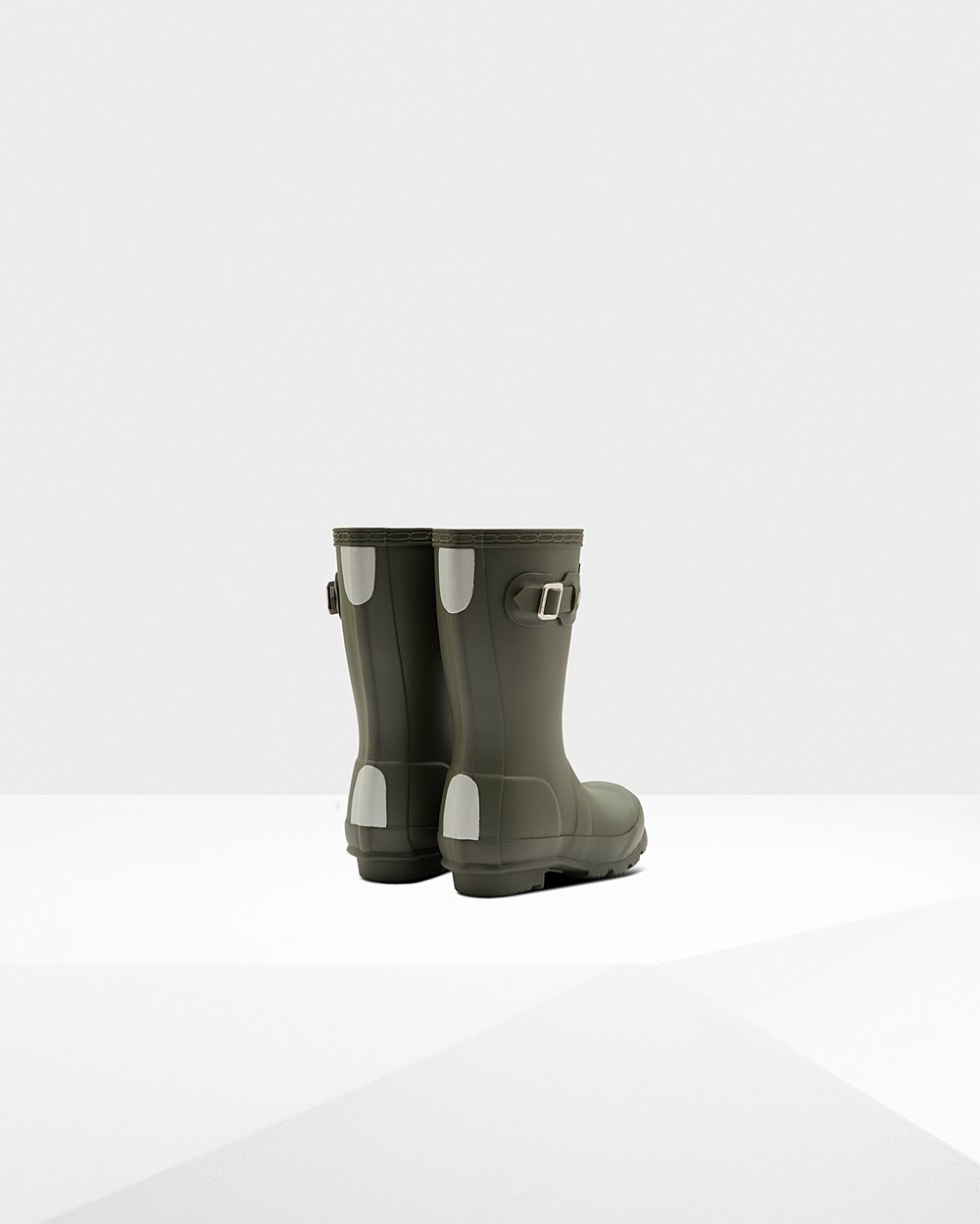 Kids Hunter Original Little - Rain Boots Dark Olive - 1072-PXIDZ